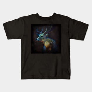 Deer Spirit, Beautiful Wildlife Kids T-Shirt